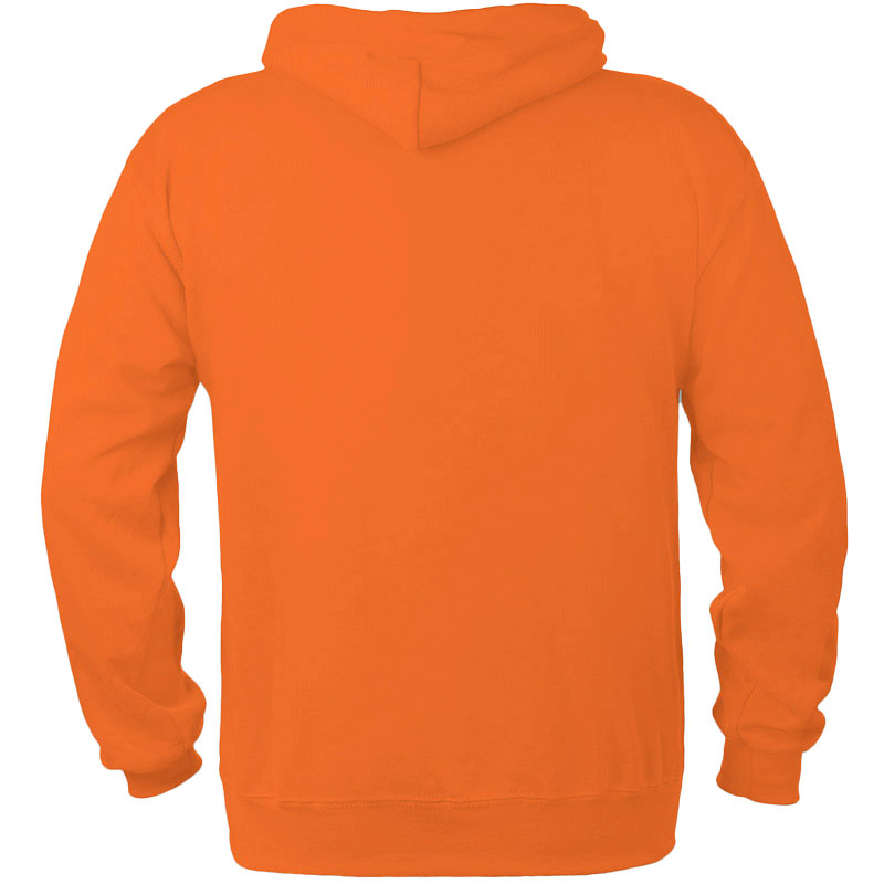 Sudadera Capucha Contrastada Hombre Trasero